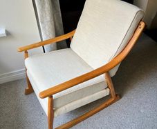 pair of vintage armchairs