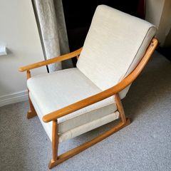 pair of vintage armchairs
