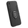 For iPhone XR Case Hybrid Cover Rugged Armor Shockproof Magnet Ring Holder Stand - FHT02IPK5 Image 5