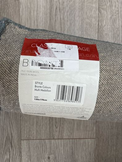 Asiatic 100% Wool Rug 120x170cm  Bronte Multi Medallion