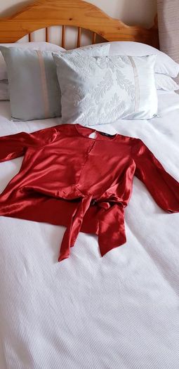 Burnt Orange/ Rust Blouse/Top - Size 16