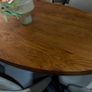 Ez Living Oval Oak Dining Table 200cm Brand New Image 4