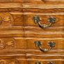 Louis XV Style Carved Oak French Tallboy Image 5