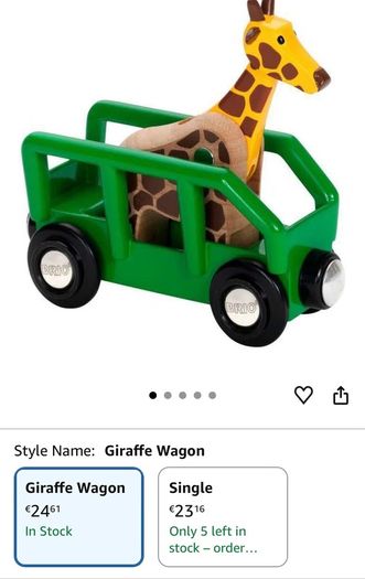Brio Giraffe Wagon