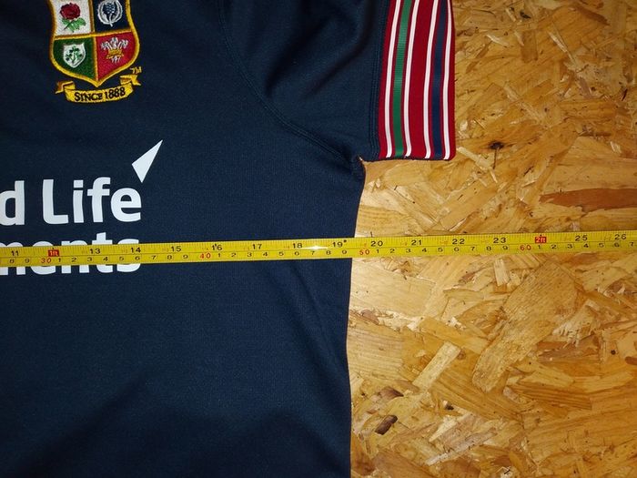 British and Irish Lions Rugby Jersey Shirt Canterbury (S) Britain Ireland Scotland Wales England Eire Irish Navy Blue Small