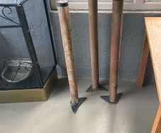 3 x Worktop stands