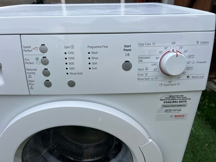 bosch washing machine