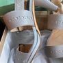 Clarke's size 7 leather strappy shoes Image 4