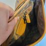 Vintage Coach Legacy Flap #9335 in Camel Leather Image 10