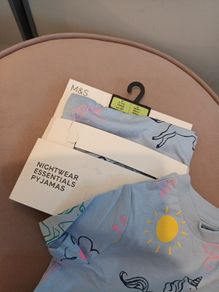 Baby pyjamas from Marks and Spencer 100% cotton