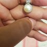 Genuine pearl earrings Image 3