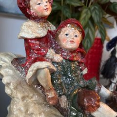 Collectible Christmas Sledding Ornament