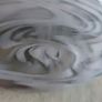 Ikea PS 2017 Glass Vase lina Vuorivirta Blue White Gray Swirl 10.5 INCHES  Sweden Image 7