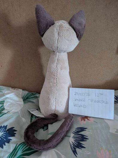 Jellycat Iris Siamese Cat BNWT