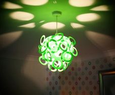 Green Lamp Shade