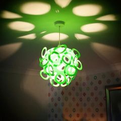Green Lamp Shade