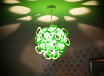 Green Lamp Shade