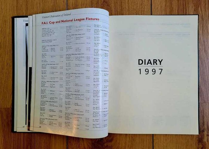 Rare Vintners' Federation of Ireland Year Book & Diary 1997 Hardback Unused