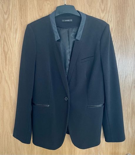 Office workwear blazer jacket black size L/XL EUR42