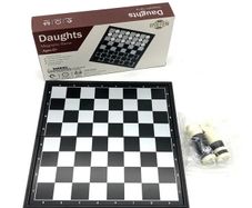 Childrens Draughts (Checkers) Magnetic Board Game
