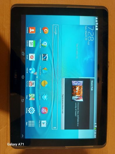 Samsung Galaxy Tab 2, GT-P5113, 16GB, and Preload with nearly 2 dozen childrens movies, in excellent condition