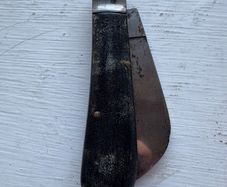 Antique CK English gardeners grafting knife