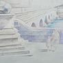 Large Original Limerick Watercolour Paul Weerasekera Image 3