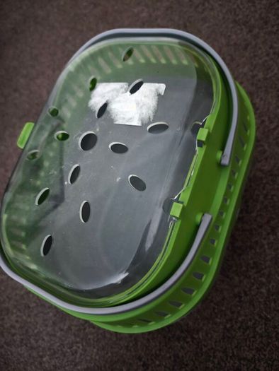 Large Rat Cage (perfect for rodents) and Small Animal Carrier.