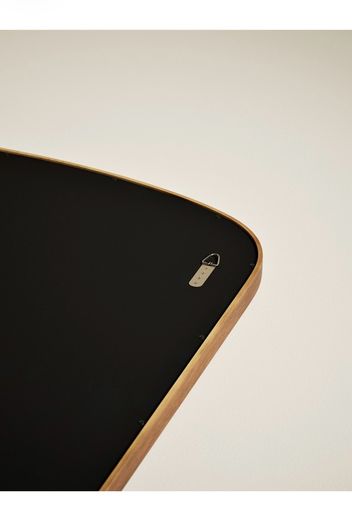 M&S arched wooden mirror