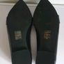 EMIS Womens Leather Pointed Toe Loafers Black White Zebra Print UK 4.5 New  CAN POST Image 10