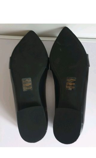 EMIS Womens Leather Pointed Toe Loafers Black White Zebra Print UK 4.5 New  CAN POST