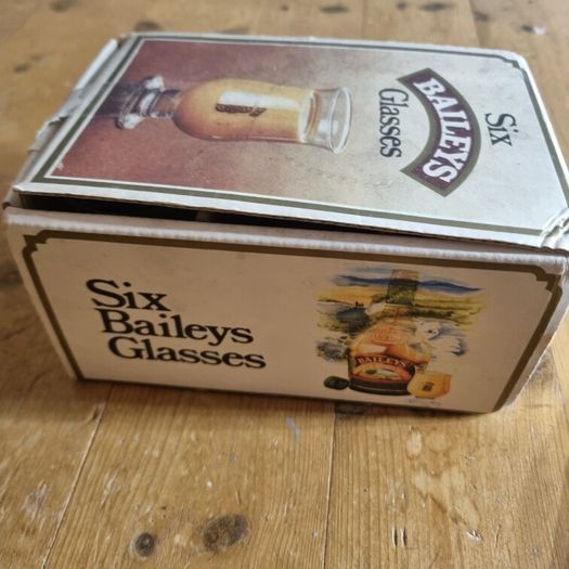 Baileys glasses in original box
