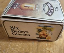 Baileys glasses in original box