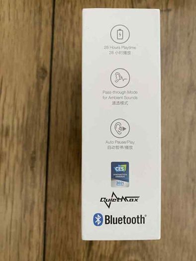 1MORE ComfoBuds Pro ANC True Wireless Earbuds Mica White Bluetooth Headphones