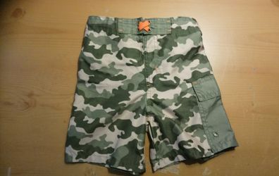 Army camo boys shorts - age 5 - toddler beach pants - swim shorts - quit Nintendo & Minecraft go outside
