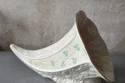 Shamrock Cornucopia  Vase