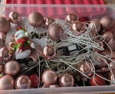 Christmas Decorations Bundle  Rose Gold