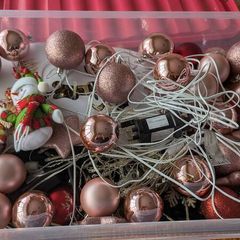 Christmas Decorations Bundle  Rose Gold