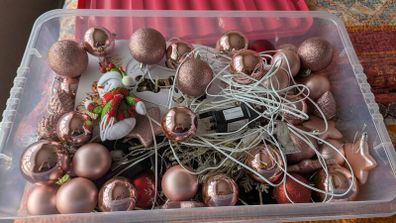 Christmas Decorations Bundle  Rose Gold