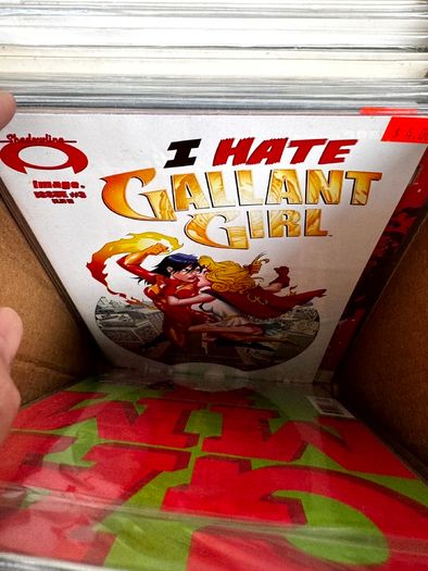 Indie Long Comic Box w 250 Comics for Sale