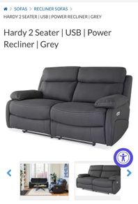 Electric reclining couch