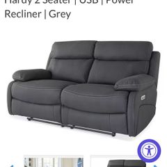 Electric reclining couch