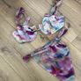 Asos marble print bikini size 10 Image 5