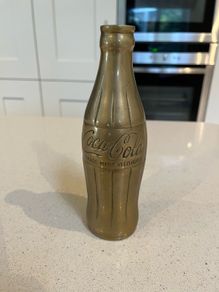 Coca Cola Brass Bottle
