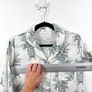 Desmond & Dempsey Pyjama Set Women Extra Small White Pineapple Top Shorts Ladies Image 3
