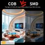 10M WARM GLOW [2 Pack] 5m COB LED Strip Lights, 3200 LEDs Ultra-Bright High Density Image 2