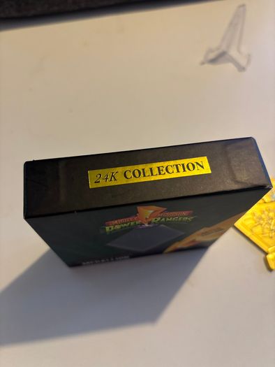 Power Rangers Medallion 24 karats gold plate