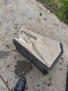 honda lawnmower grass bag