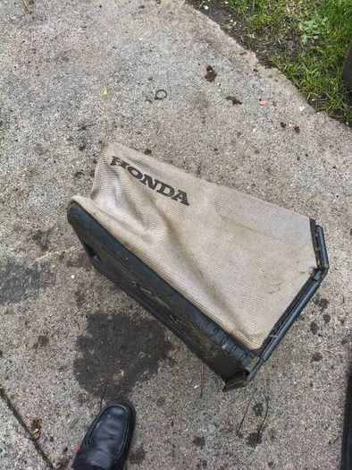 honda lawnmower grass bag