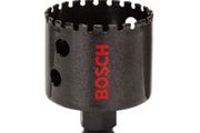 Bosch Professional 1x Diamond Hole Saw for Hard Ceramics (for Stone, Tiles, 54 mm, Accessories for Impact Drills)